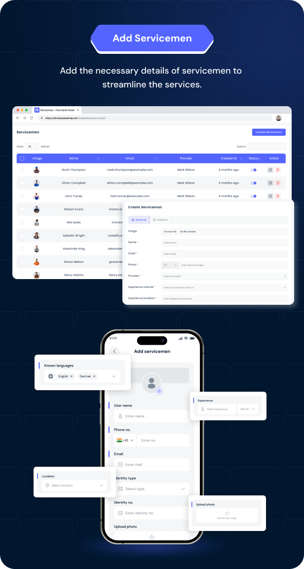 Fixit | Multi Vendor On Demand, Handyman, Home service Flutter App with Admin Complete Solution