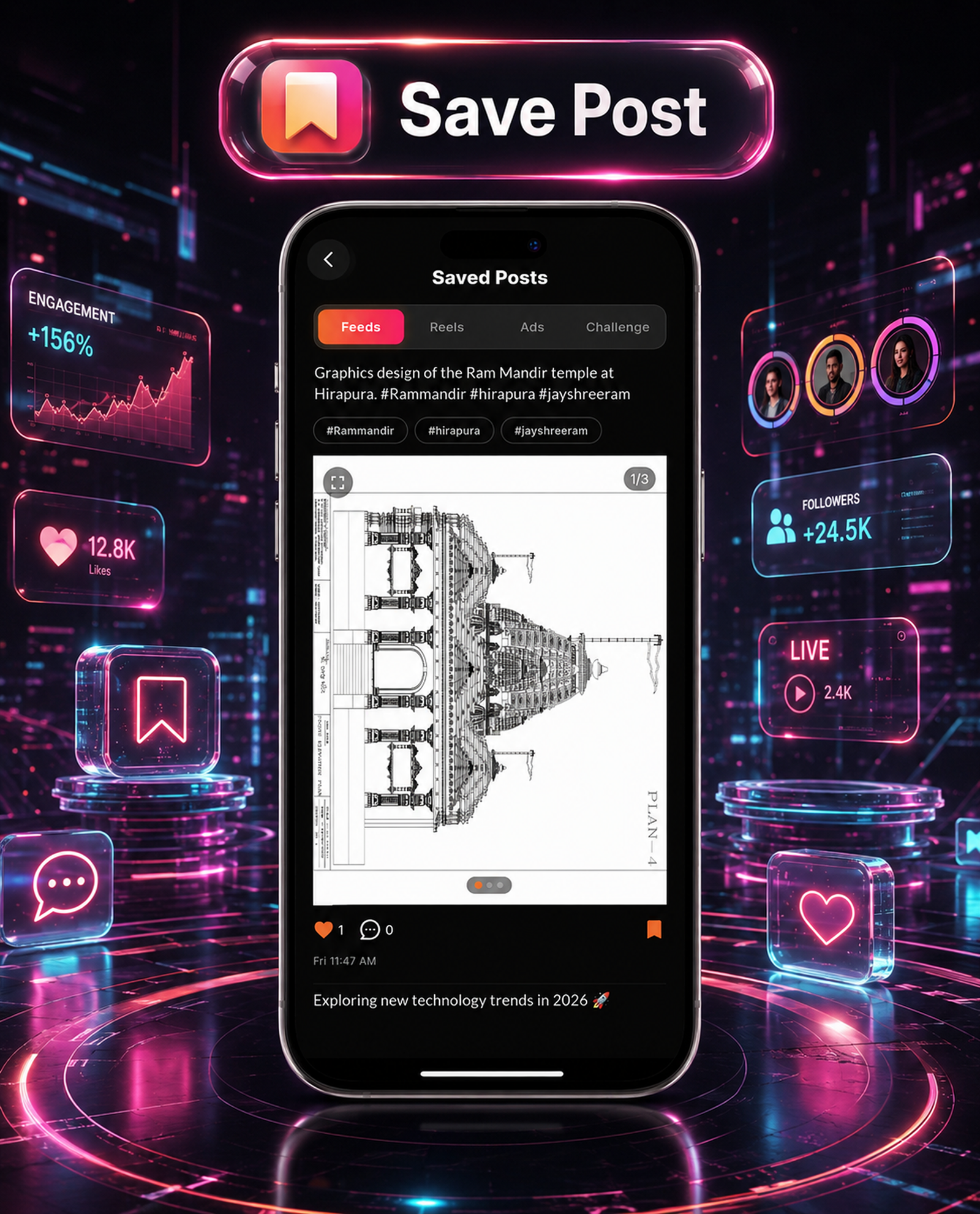 DTTrends – TikTok Clone | Reels, Live Streaming, PK Battle, Story, Feed, Chat | Flutter App - 31