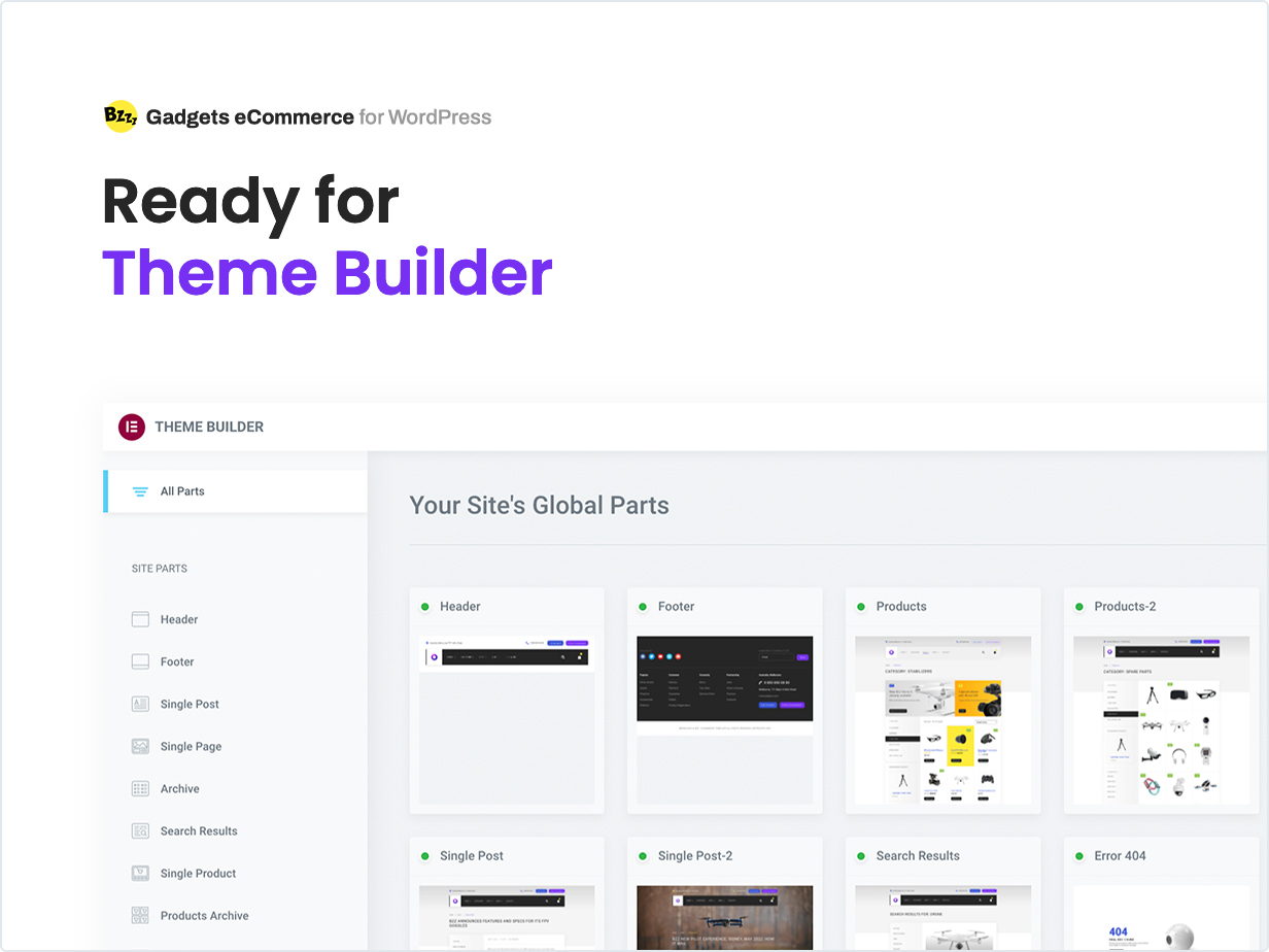 Ready for Theme Builder
