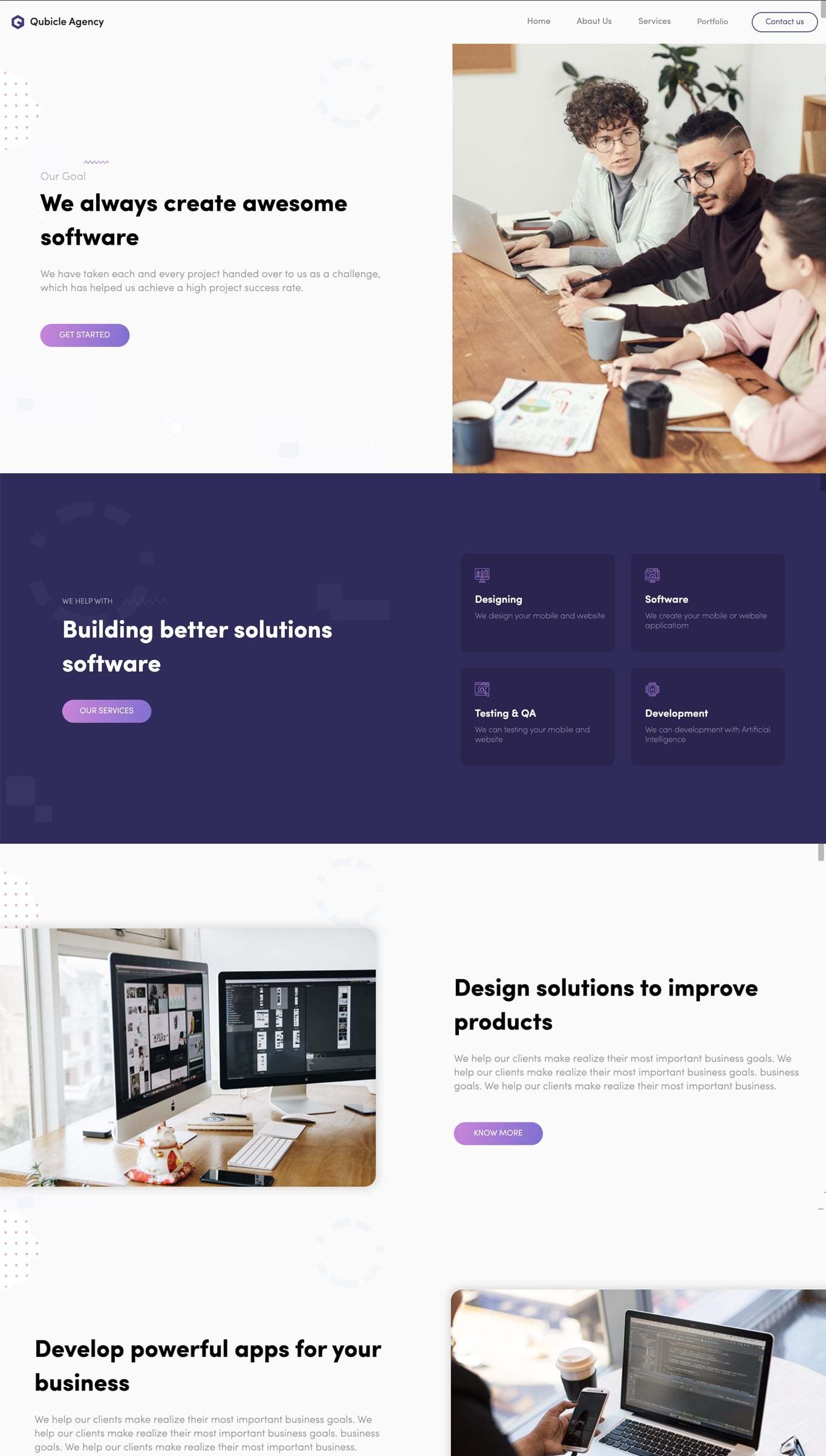 Software Flutter Website – Company Profile in flutter – Buy Apps ...