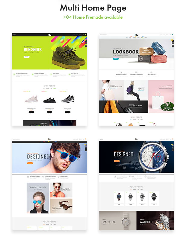 Bos Idu - shoes Fashion PrestaShop Theme - Mutiple Shoes Fashion Homepages