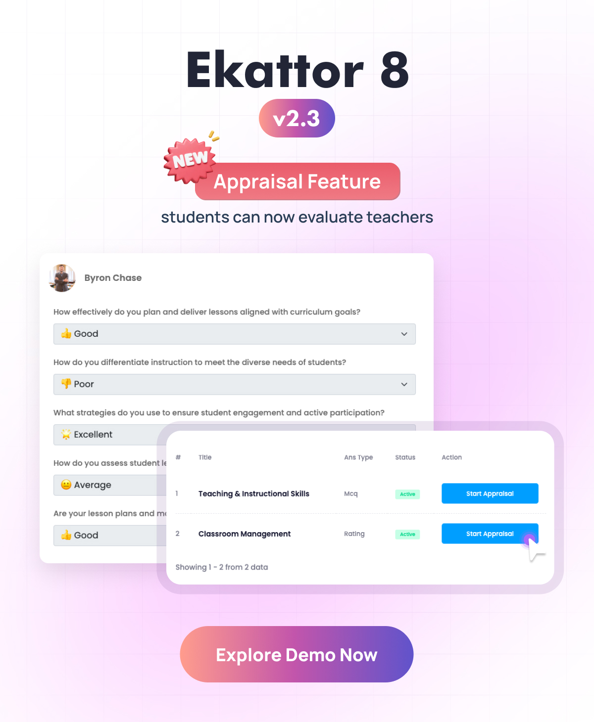 Ekattor 8 Laravel School Management System (SAAS) - 1