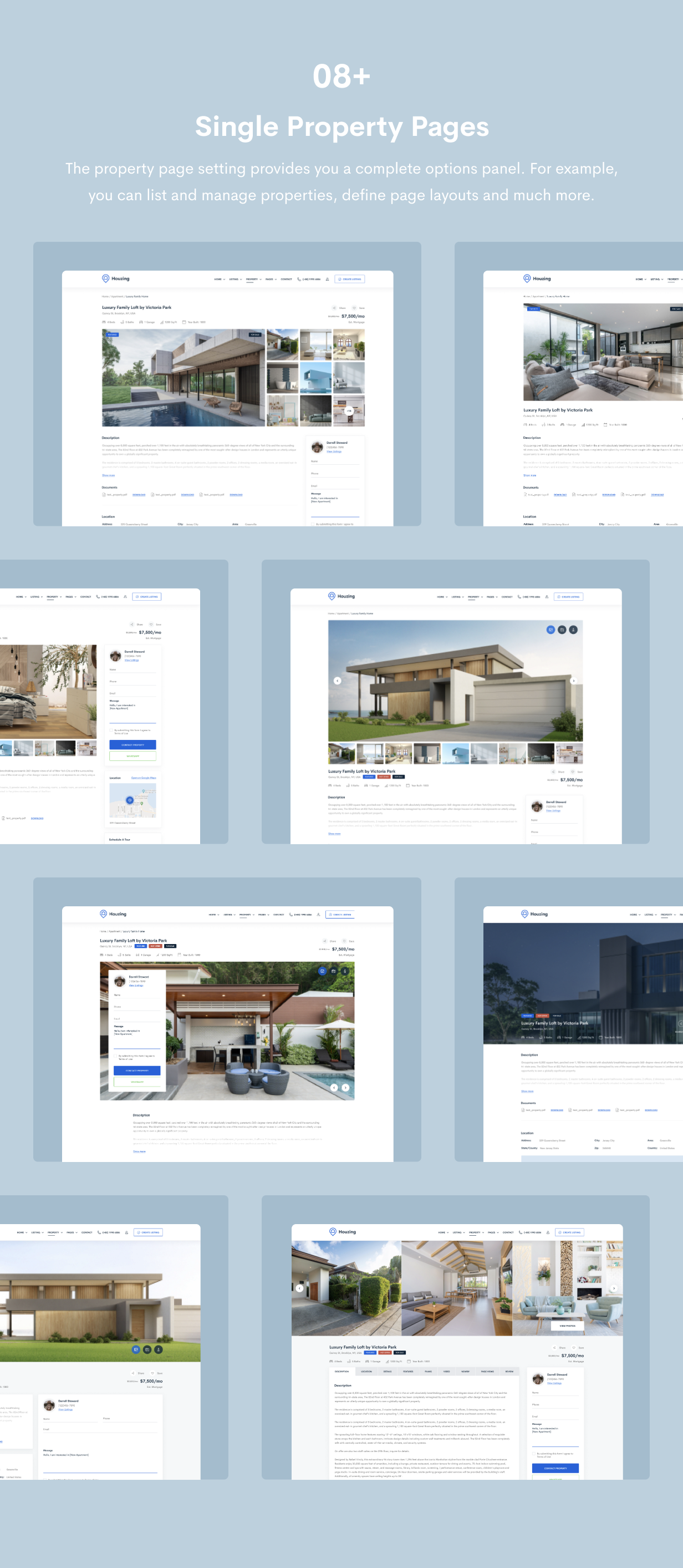 Houzing – Real Estate WordPress Theme - 9