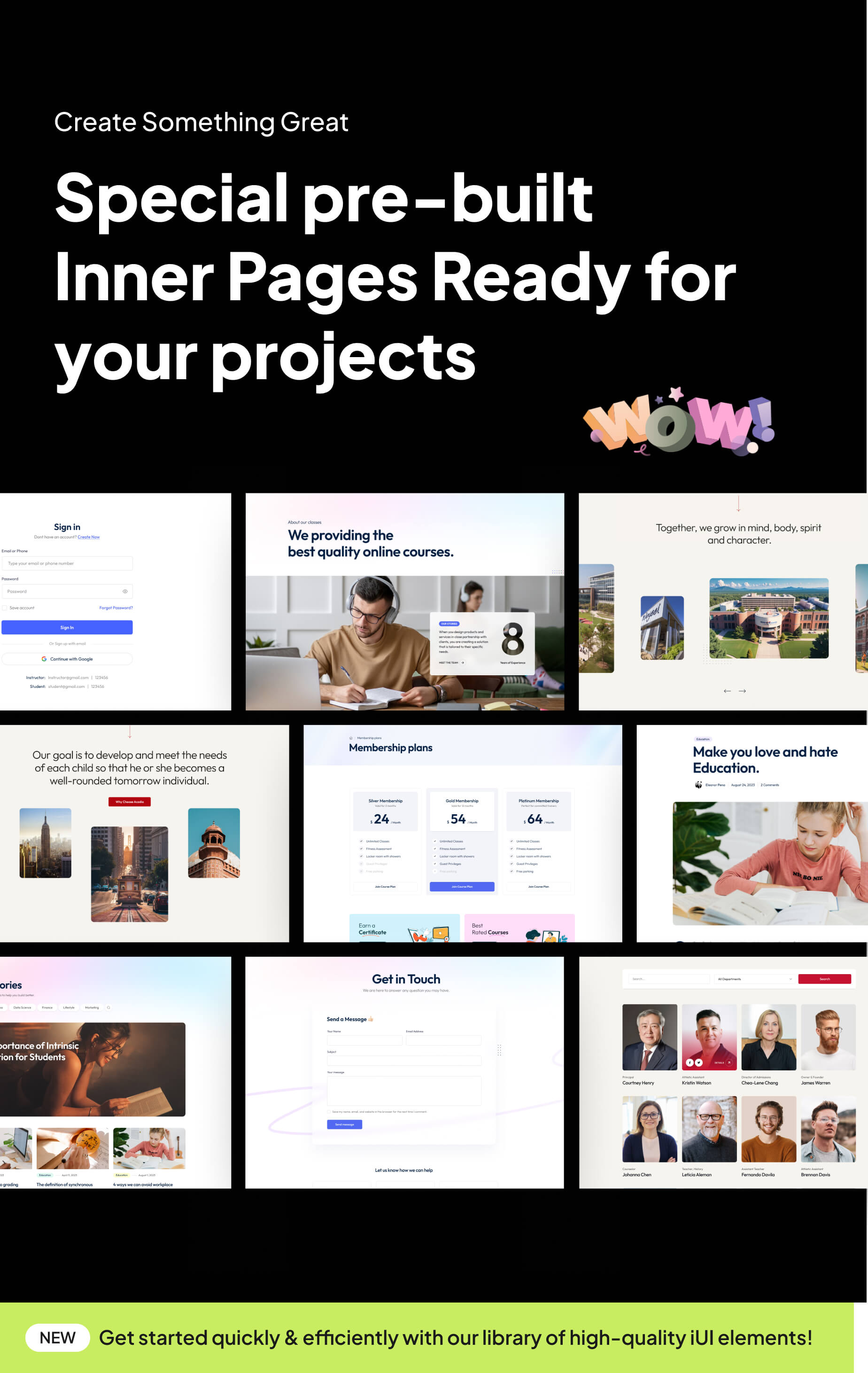 Education WordPress Theme For University & Online Course - Acadia
