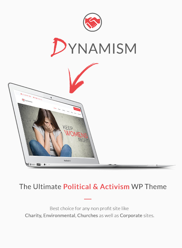 Dynamism - Political & Activism WP Theme