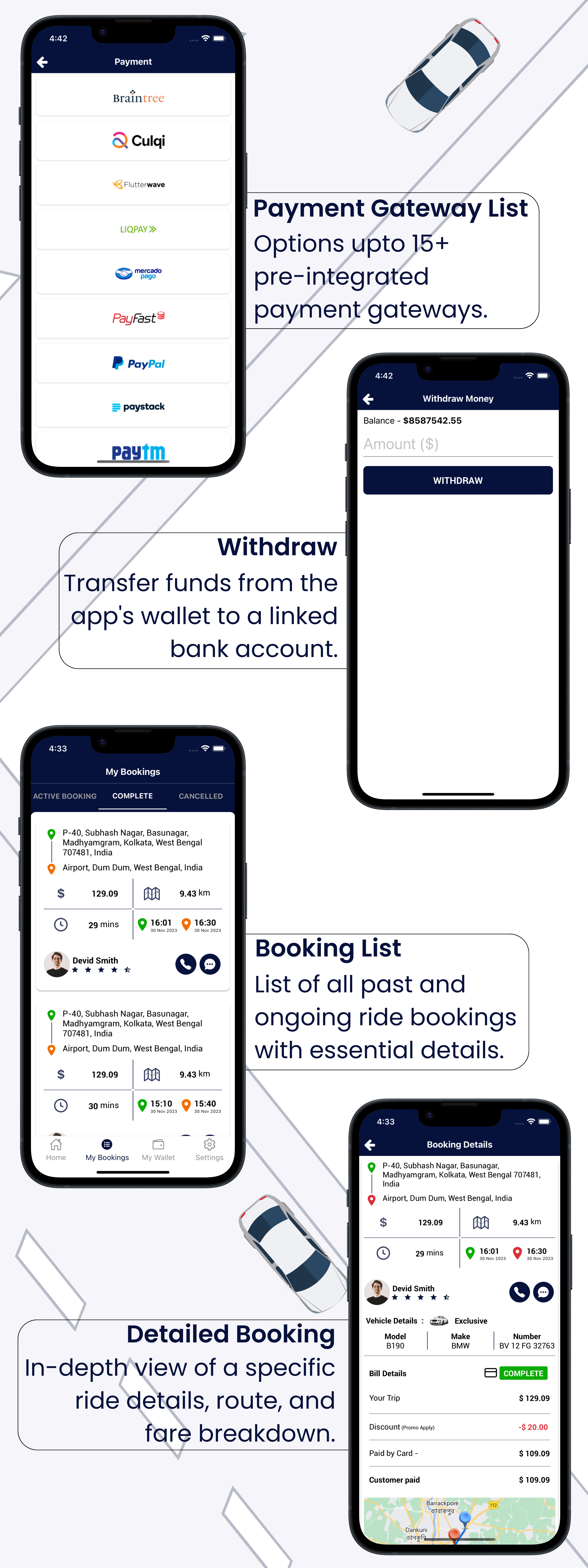 Exicube Taxi App - 13