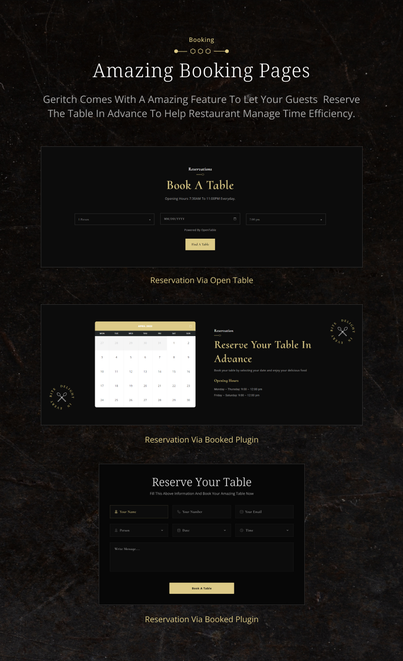 Gericht - Restaurant WordPress Theme - 10