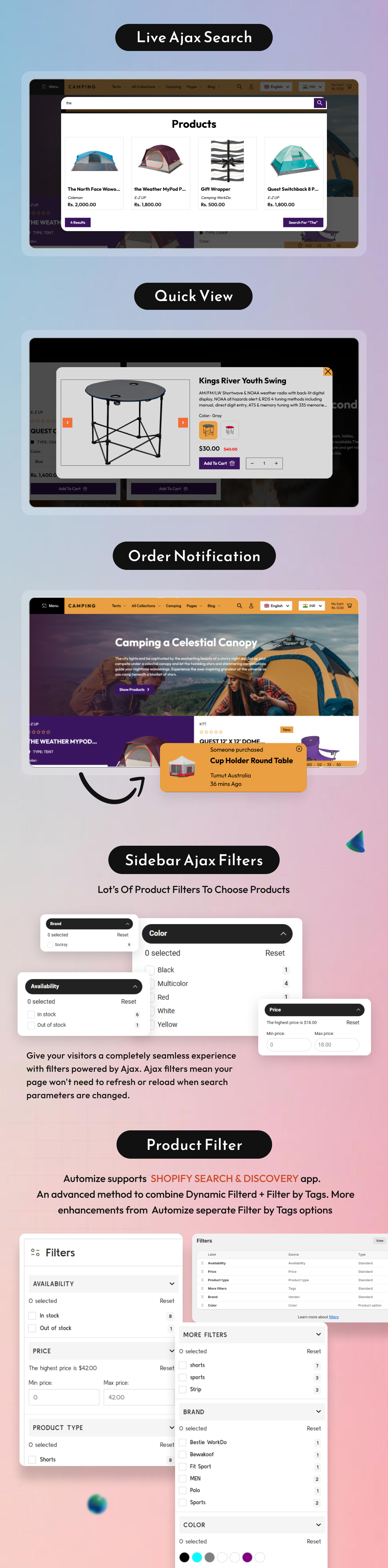 Camping - Adventure Store And Camping Shopify 2.0 Theme - 11
