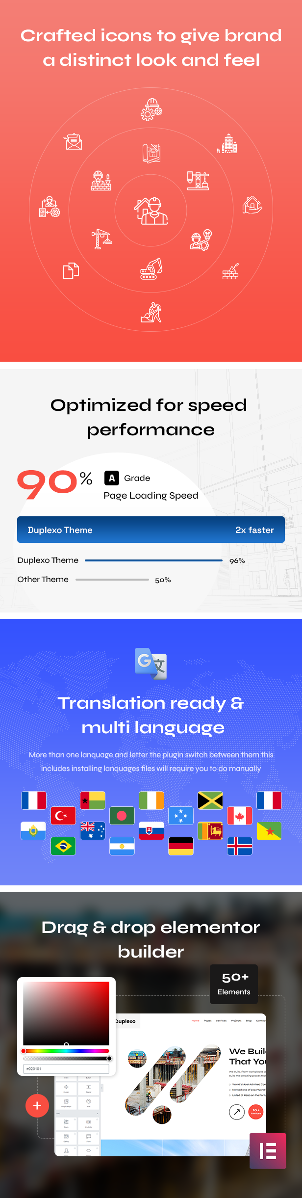 Duplexo construction WordPress Theme