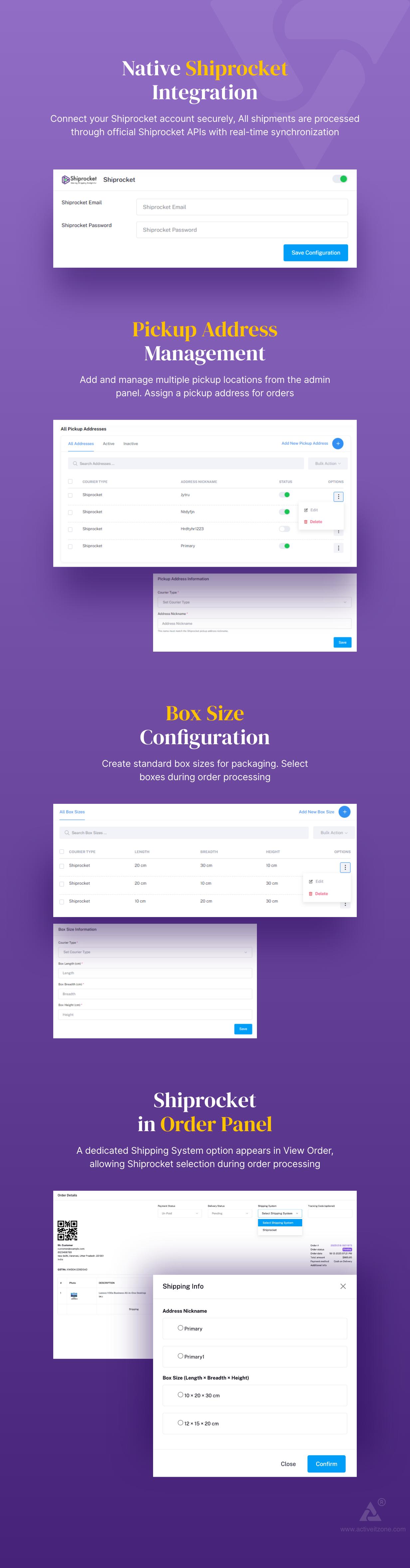 Active eCommerce Shiprocket Add-on - 5
