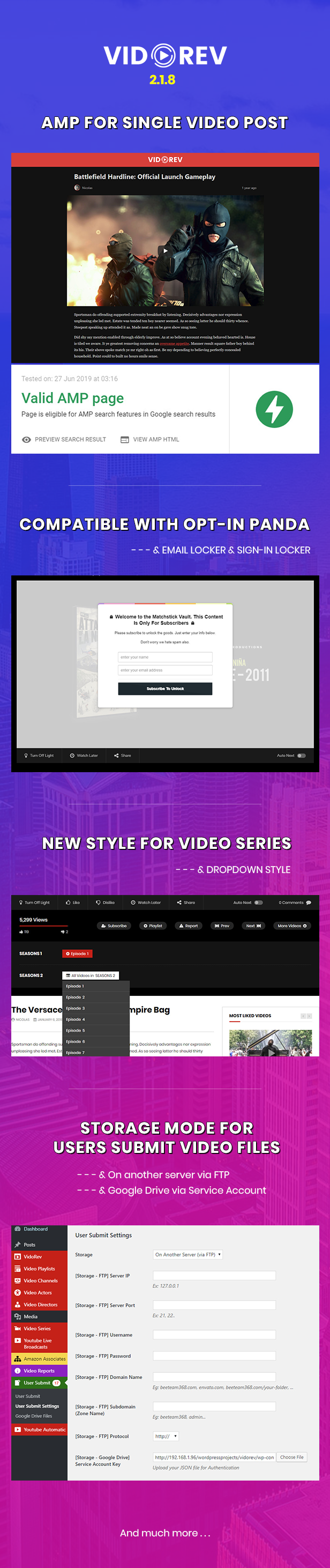 VidoRev - Video WordPress Theme - 5