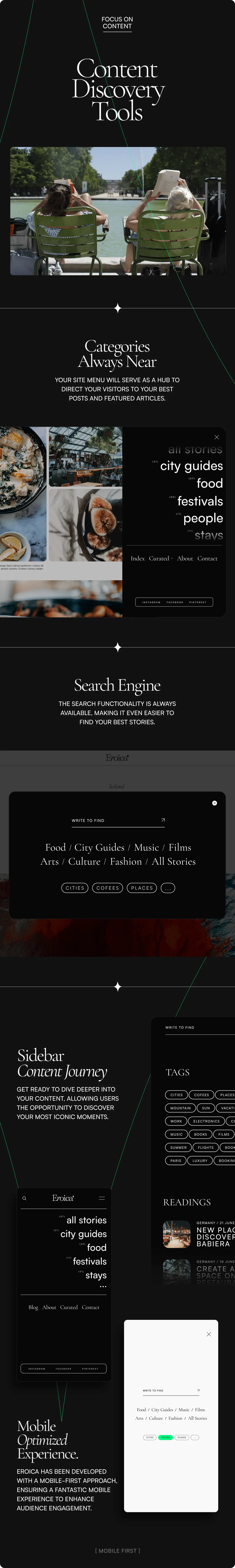 Eroica - Bold & Lightweight WordPress Blog Theme