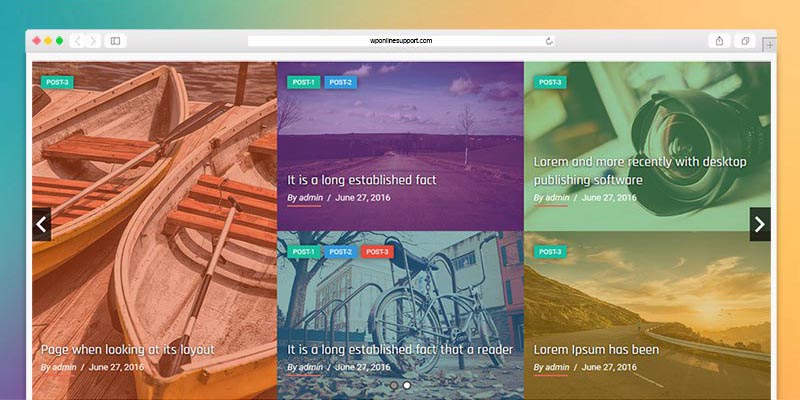 Responsivo Recente Post Slider Pro plugin para WordPress - 3