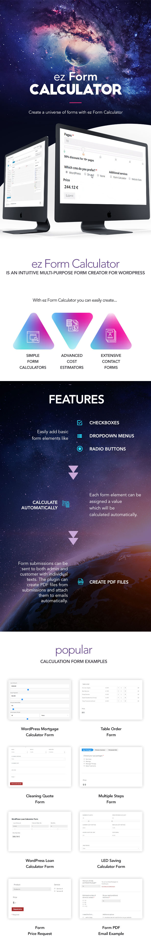 ez Form Calculator - WordPress Form Calculator