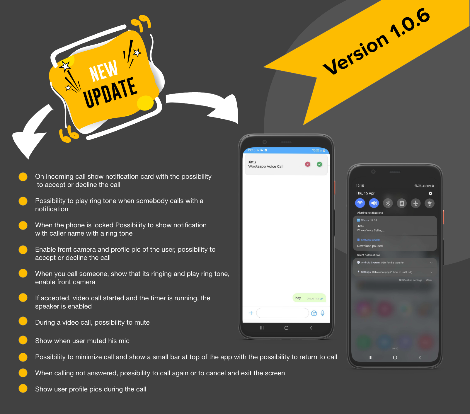 WhatsApp Clone App | Chat, Audio, Video App Flutter Android and iOS with Admin Panel - 9