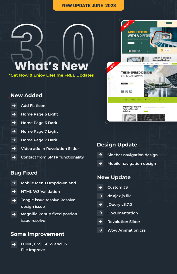 Archia - Architecture and Interior Design RTL Ready Template - 1