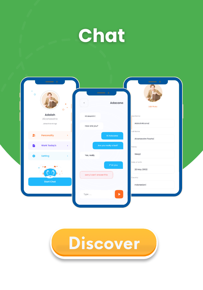 Adacana -  Chatbot Flutter App UI Template(Figma Included) - 6