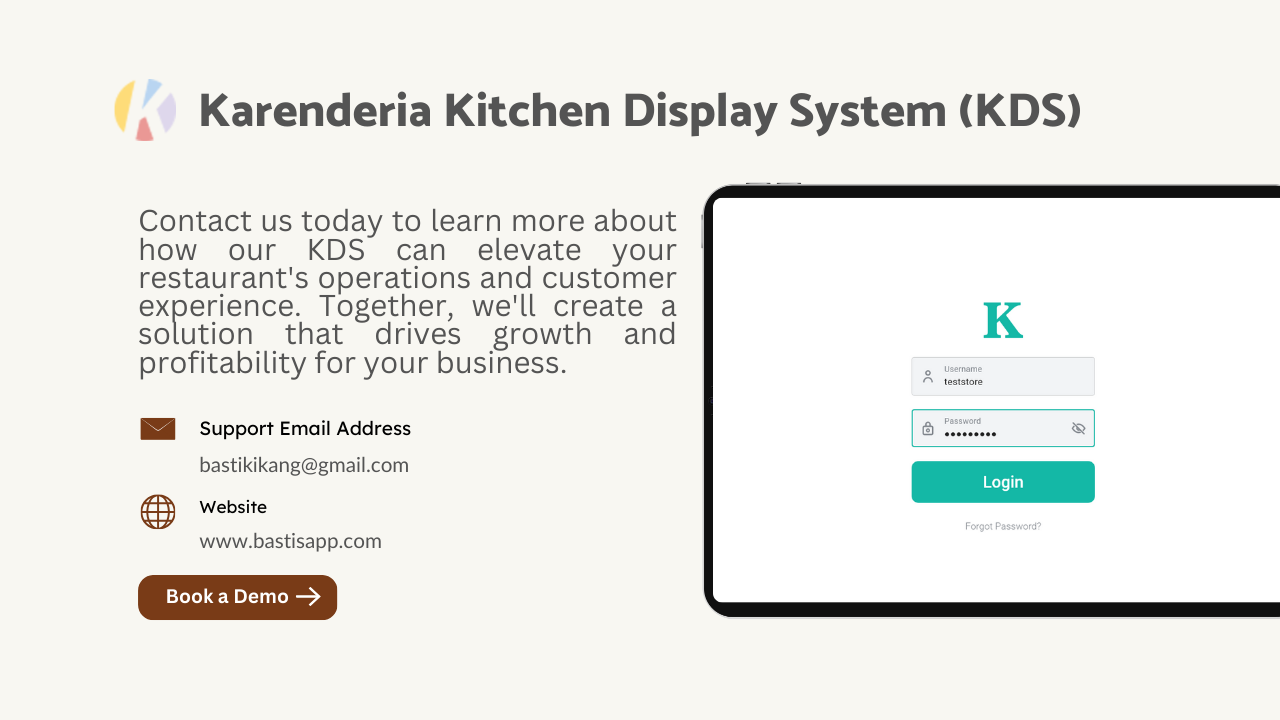 Karenderia Kitchen Display System - 9