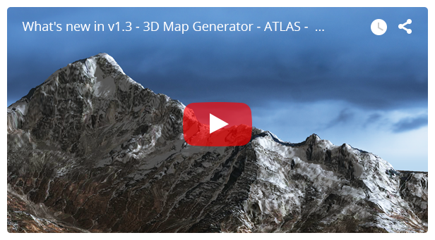 3D Map Generator - Atlas - From Heightmap to real 3D map - 9