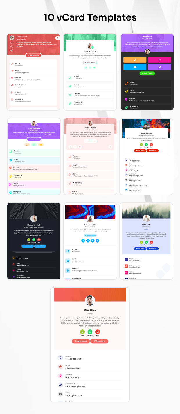 Profilex - Multitenant Portfolio Website Builder with Appointment Module (SAAS) - 3
