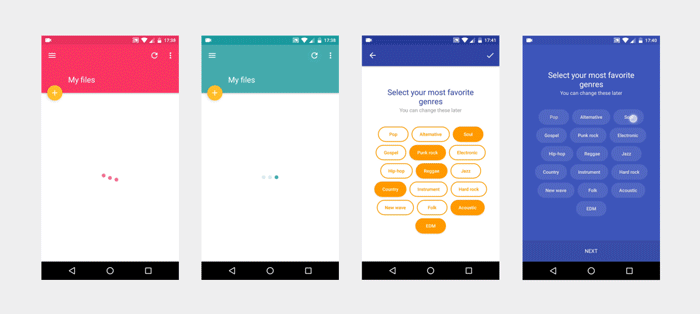 MaterialX - Interface do Android Material Design 2.8 - 59