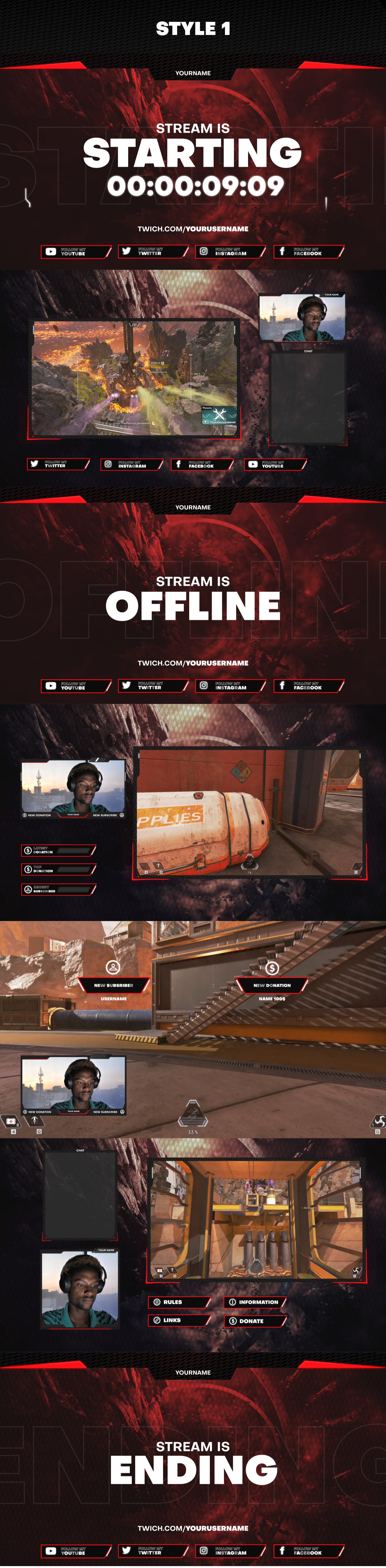 Stream Gaming Pack - 2