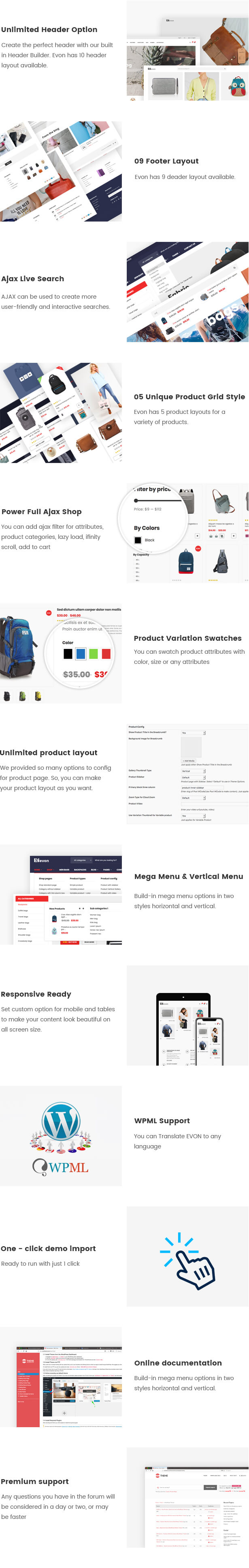 Evon - Bag Store WooCommerce WordPress Theme - 2