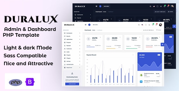 Duralux - Admin & Dashboard Bootstrap HTML Template