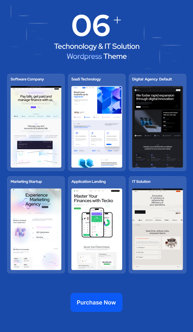 Tecko - Technology & IT Solution WP Theme