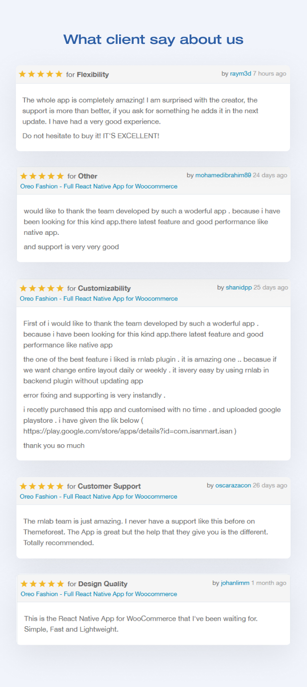 Reviews