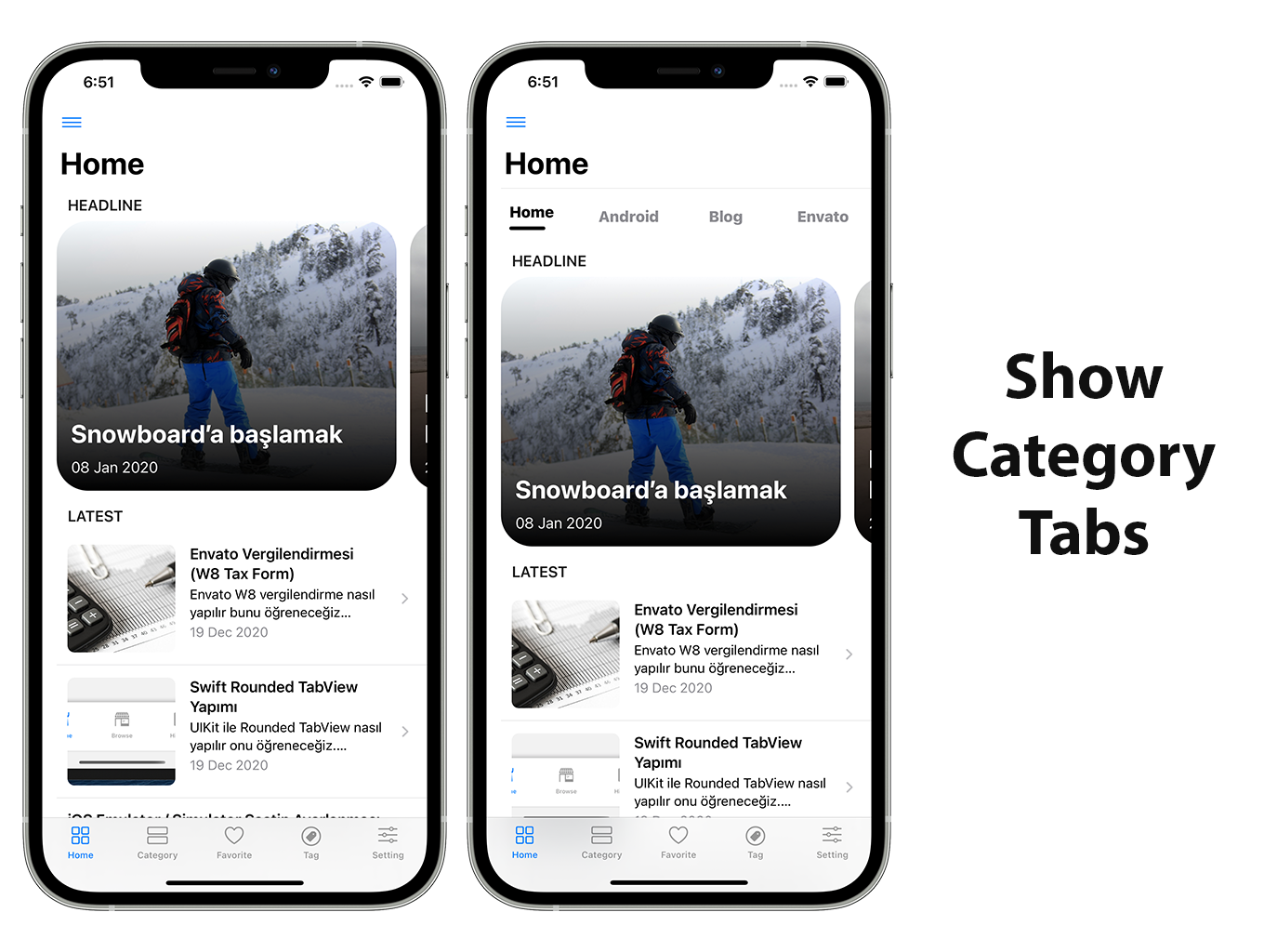 Blog and News SwiftUI iOS App for WordPress Site with AdMob, Firebase Push Notification and Widget - 9