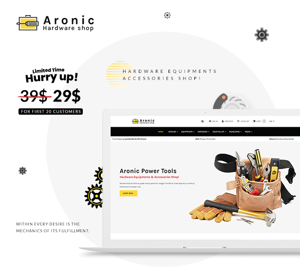 Aronic | Hardware Store, Handyman Shopify Theme - 1