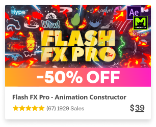 Cartoon Explosion Elements | After Effects by FlashFXbox | VideoHive