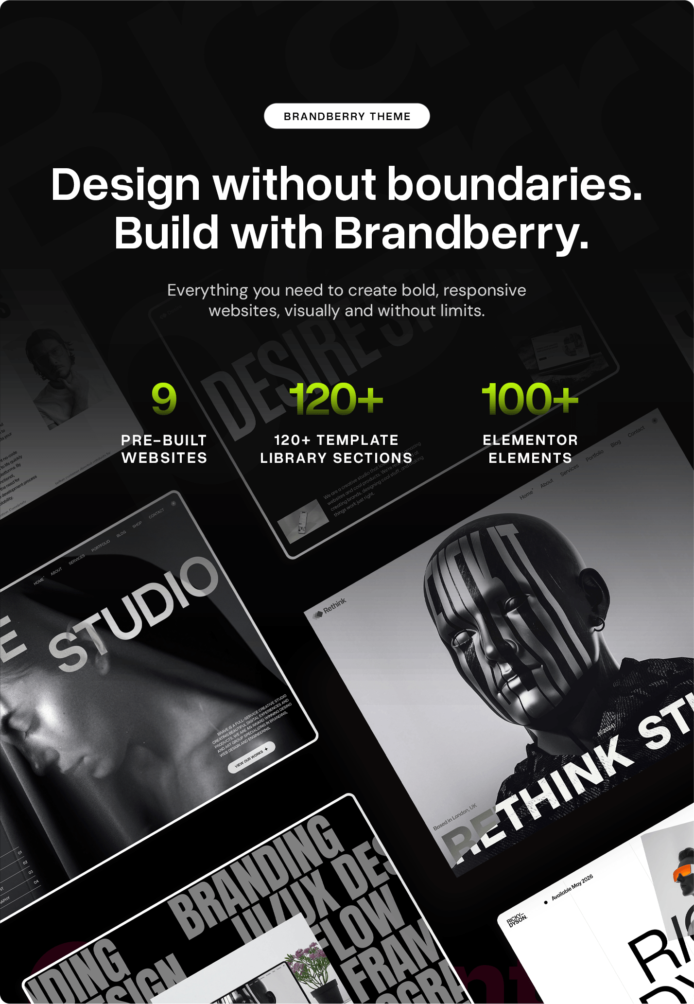 Brandberry – Creative Elementor WordPress Theme - 2