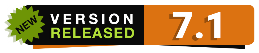 new version 7.1 released