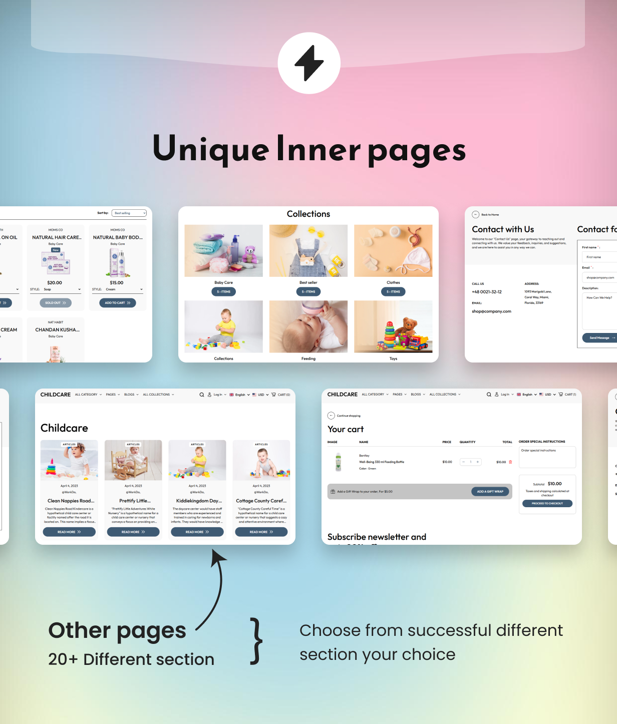 Childcare - Kids Toys Store Responsive Shopify 2.0 Theme - 13