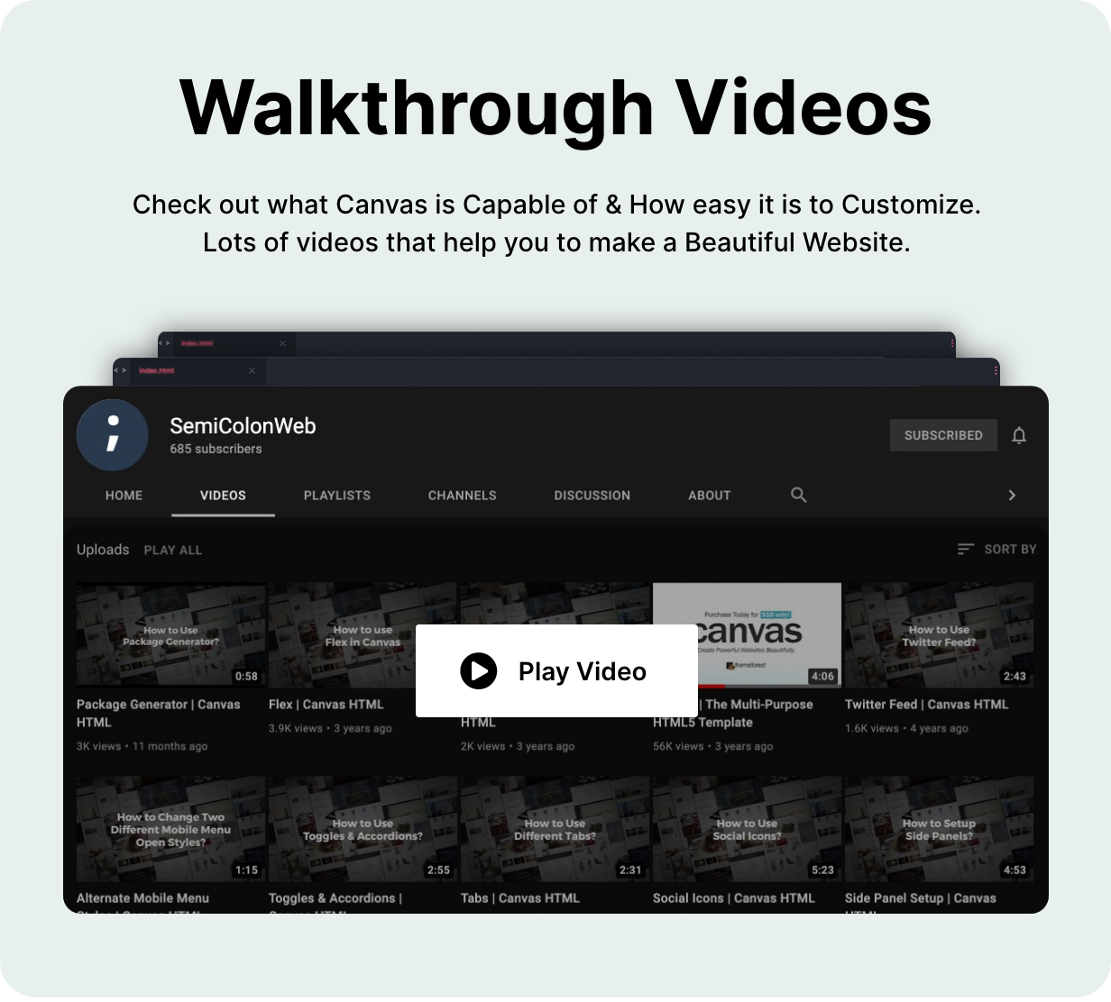 Walkthrough Videos