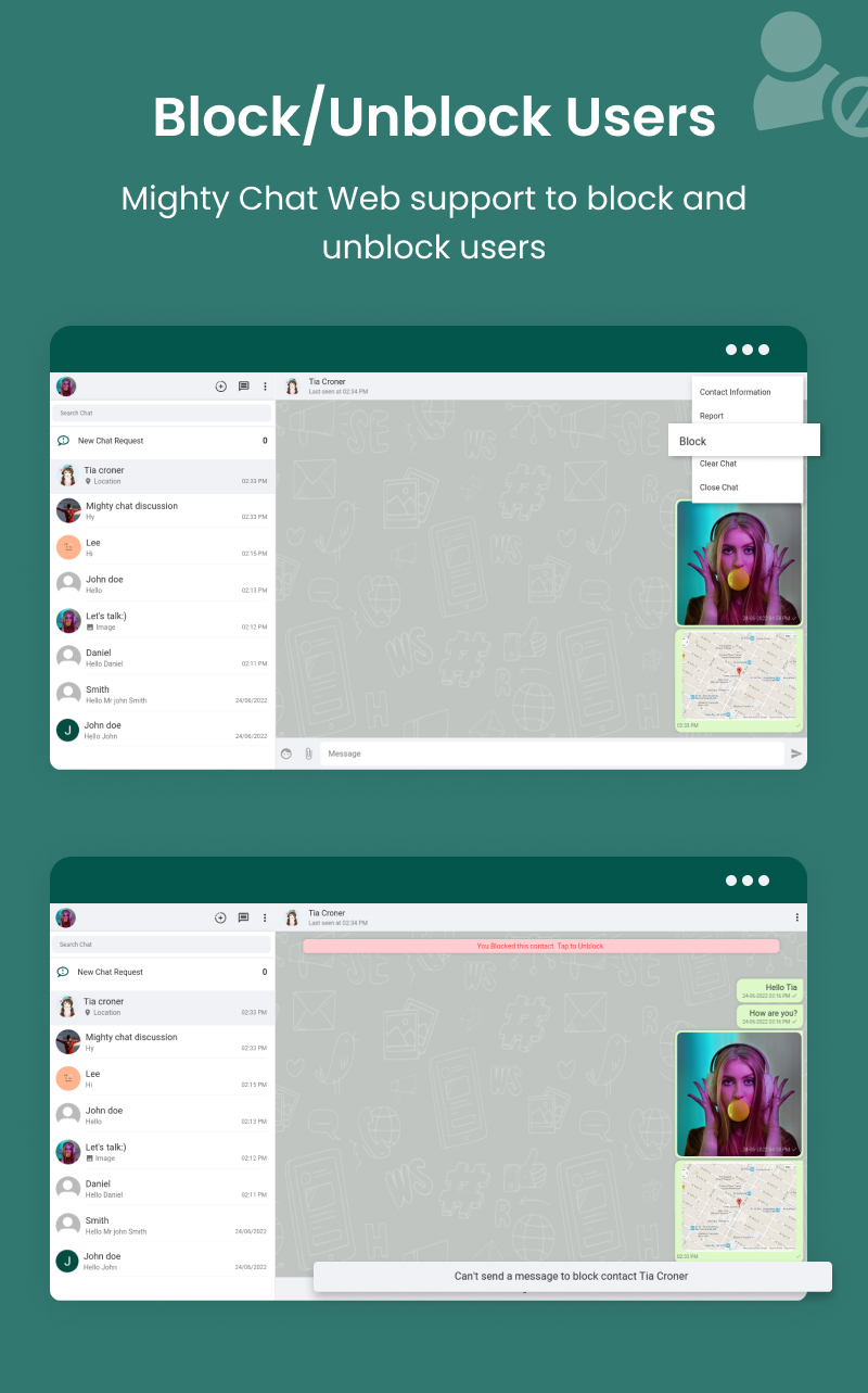 MightyChat Web- Web version of MightyChat With Firebase Backend [Add-on] - 15