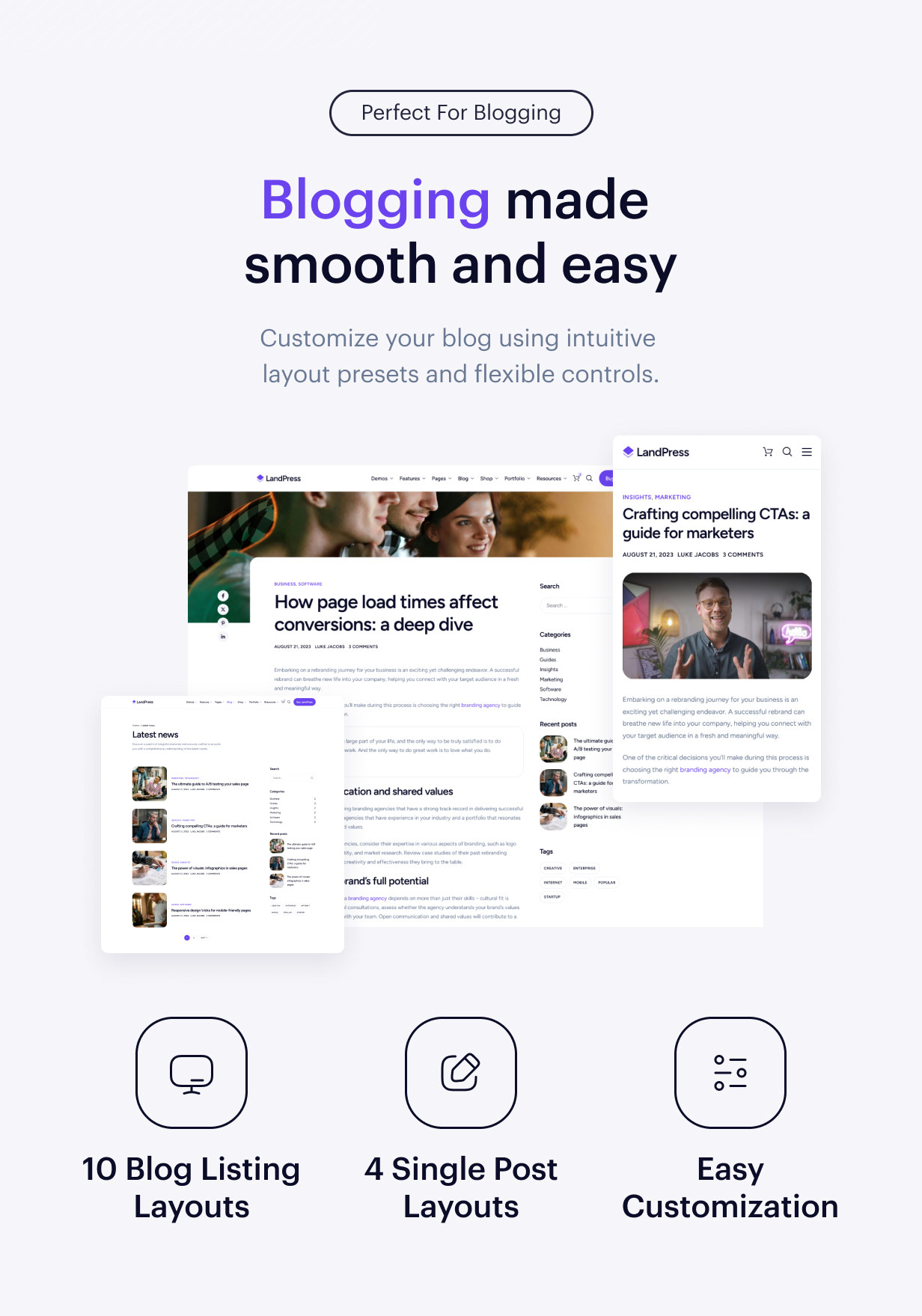 LandPress - Marketing Landing Page Elementor WordPress Theme - 12