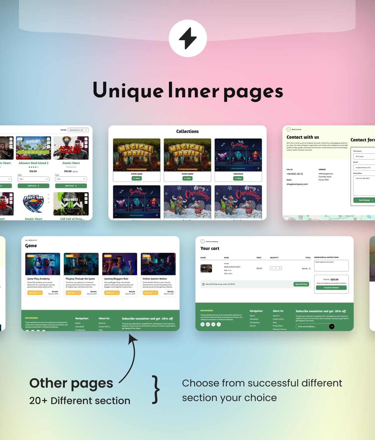 Gameness - Multipurpose Gaming Shopify 2.0 Store - 13