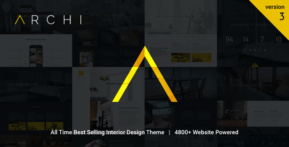 Archi - Interior Design WordPress Theme - Portfolio Creative