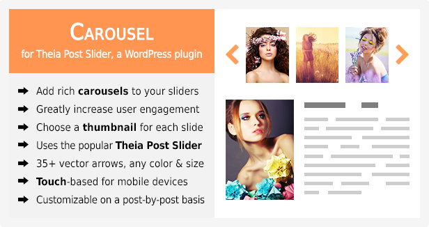 Carousel for Theia Post Slider