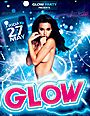 Glow Party Flyer Template PSD