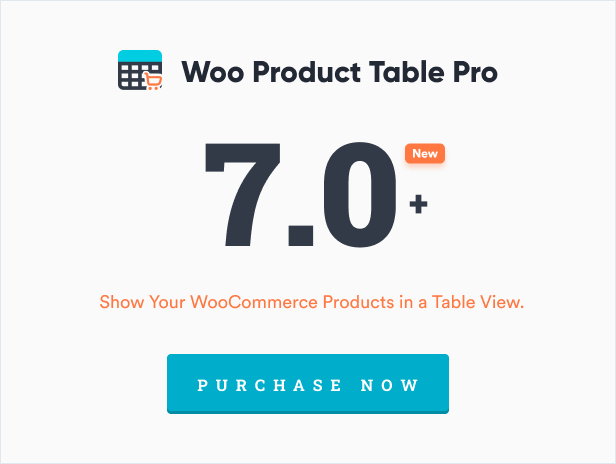 WooCommerce产品表视图解决方案插件