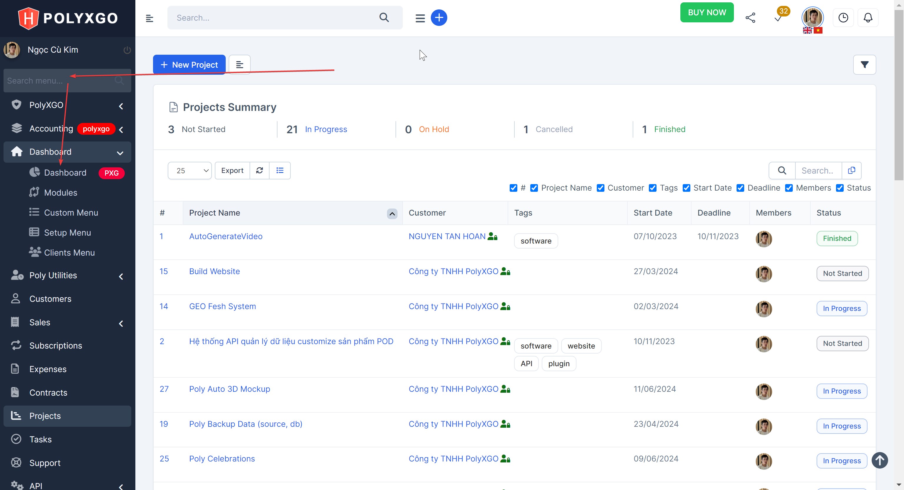 PolyUtilities for Perfex CRM: Quick Access Menu, Custom JS, CSS, and More - 8