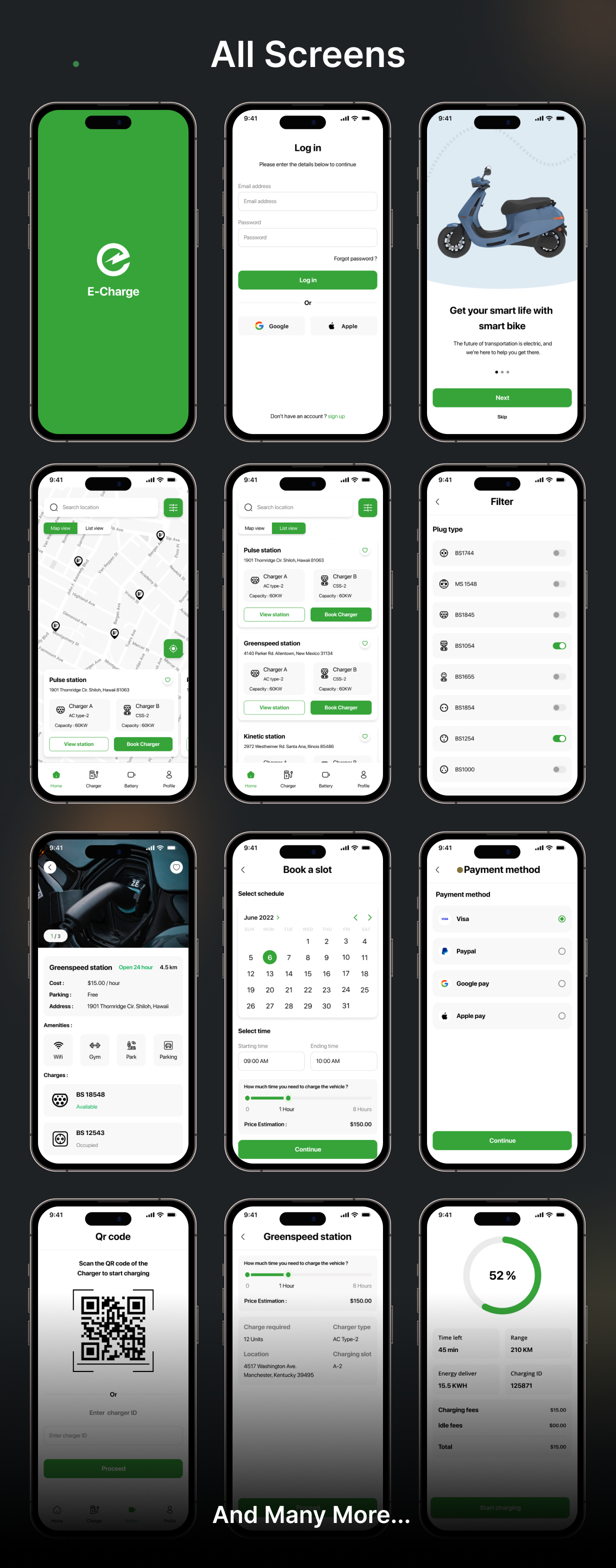 EVChargeHub UI Template: Charging stations App in Flutter(Android, iOS) template | Electri Connect - 18