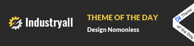 design nominees theme of the day industryall