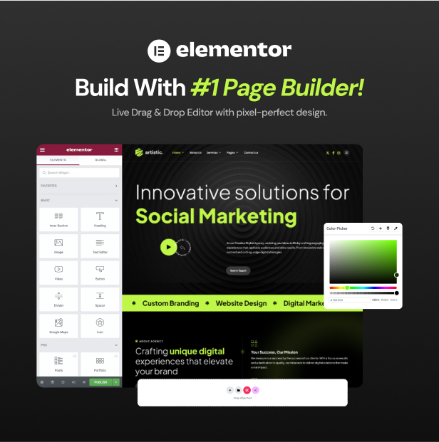 Artistic - Digital Marketing Agency WordPress Theme