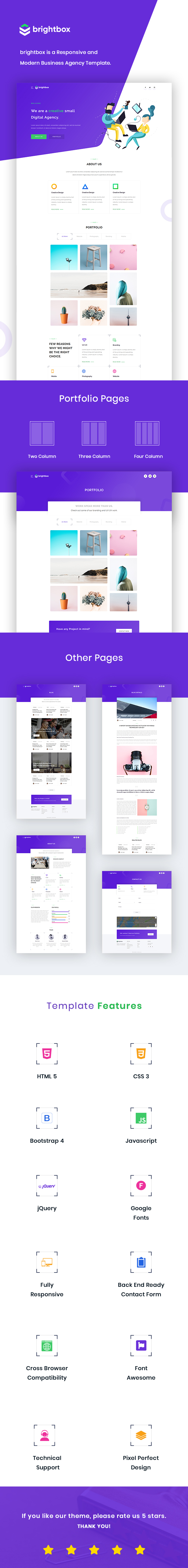 Brightbox - Business Agency Template - 1