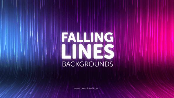 Falling Lines Backgrounds - 15